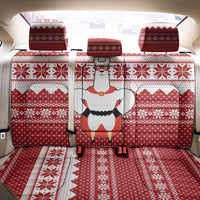 Llama Superhero Christmas Back Car Seat Cover Xmas Holiday Patterns - Wonder Print Shop