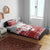 Llama Superhero Christmas Bedding Set Xmas Holiday Patterns - Wonder Print Shop