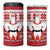 Llama Superhero Christmas 4 in 1 Can Cooler Tumbler Xmas Holiday Patterns - Wonder Print Shop