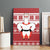 Llama Superhero Christmas Canvas Wall Art Xmas Holiday Patterns - Wonder Print Shop