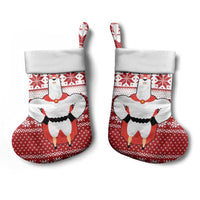 Llama Superhero Christmas Stocking Xmas Holiday Patterns - Wonder Print Shop