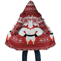 Llama Superhero Christmas Cloak Xmas Holiday Patterns - Wonder Print Shop