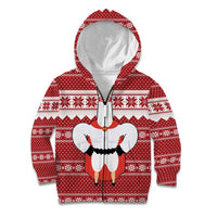 Llama Superhero Christmas Kid Hoodie Xmas Holiday Patterns - Wonder Print Shop