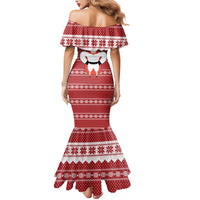 Llama Superhero Christmas Mermaid Dress Xmas Holiday Patterns - Wonder Print Shop