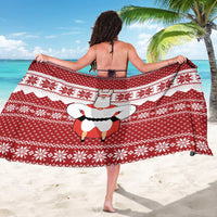 Llama Superhero Christmas Sarong Xmas Holiday Patterns - Wonder Print Shop