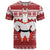 Llama Superhero Christmas T Shirt Xmas Holiday Patterns - Wonder Print Shop