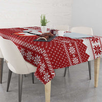 Llama Superhero Christmas Tablecloth Xmas Holiday Patterns - Wonder Print Shop