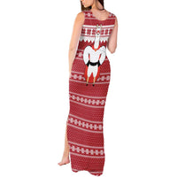 Llama Superhero Christmas Tank Maxi Dress Xmas Holiday Patterns - Wonder Print Shop