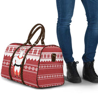 Llama Superhero Christmas Travel Bag Xmas Holiday Patterns - Wonder Print Shop