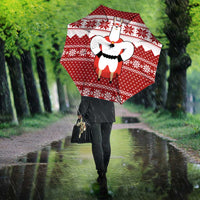 Llama Superhero Christmas Umbrella Xmas Holiday Patterns - Wonder Print Shop