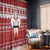 Llama Superhero Christmas Window Curtain Xmas Holiday Patterns - Wonder Print Shop