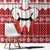 Llama Superhero Christmas Window Curtain Xmas Holiday Patterns - Wonder Print Shop