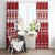 Llama Superhero Christmas Window Curtain Xmas Holiday Patterns - Wonder Print Shop
