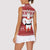 Llama Superhero Christmas Women Sleeveless Polo Shirt Xmas Holiday Patterns - Wonder Print Shop
