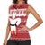 Llama Superhero Christmas Women Sleeveless Polo Shirt Xmas Holiday Patterns - Wonder Print Shop