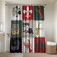 Louisiana Famous Things Christmas Bathroom Set Xmas Holiday Patterns - Wonder Print Shop