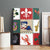 Louisiana Famous Things Christmas Canvas Wall Art Xmas Holiday Patterns - Wonder Print Shop