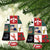 Louisiana Famous Things Christmas Ceramic Ornament Xmas Holiday Patterns - Wonder Print Shop