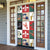Louisiana Famous Things Christmas Door Cover Xmas Holiday Patterns - Wonder Print Shop