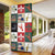 Louisiana Famous Things Christmas Door Cover Xmas Holiday Patterns - Wonder Print Shop