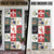 Louisiana Famous Things Christmas Door Cover Xmas Holiday Patterns - Wonder Print Shop