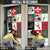 Louisiana Famous Things Christmas Door Cover Xmas Holiday Patterns - Wonder Print Shop
