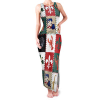 Louisiana Famous Things Christmas Family Matching Tank Maxi Dress and Hawaiian Shirt Xmas Holiday Patterns - Wonder Print Shop