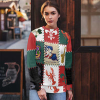 Louisiana Famous Things Christmas Ugly Christmas Sweater Xmas Holiday Patterns - Wonder Print Shop