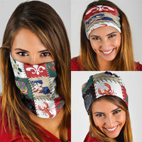 Louisiana Famous Things Christmas Neck Gaiter Xmas Holiday Patterns - Wonder Print Shop