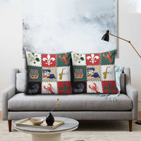 Louisiana Famous Things Christmas Pillow Cover Xmas Holiday Patterns - Wonder Print Shop