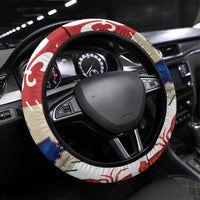 Louisiana Famous Things Christmas Steering Wheel Cover Xmas Holiday Patterns - Wonder Print Shop