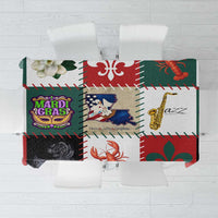 Louisiana Famous Things Christmas Tablecloth Xmas Holiday Patterns - Wonder Print Shop