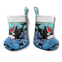 Love Oracle Whale Christmas Stocking Xmas Holiday Patterns - Wonder Print Shop