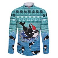 Love Oracle Whale Christmas Family Matching Puletasi and Hawaiian Shirt Xmas Holiday Patterns - Wonder Print Shop