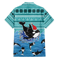 Love Oracle Whale Christmas Hawaiian Shirt Xmas Holiday Patterns - Wonder Print Shop