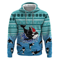 Love Oracle Whale Christmas Hoodie Xmas Holiday Patterns - Wonder Print Shop