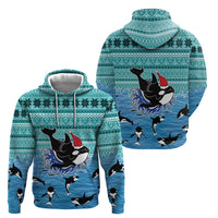 Love Oracle Whale Christmas Hoodie Xmas Holiday Patterns - Wonder Print Shop