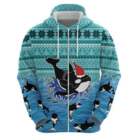 Love Oracle Whale Christmas Hoodie Xmas Holiday Patterns - Wonder Print Shop