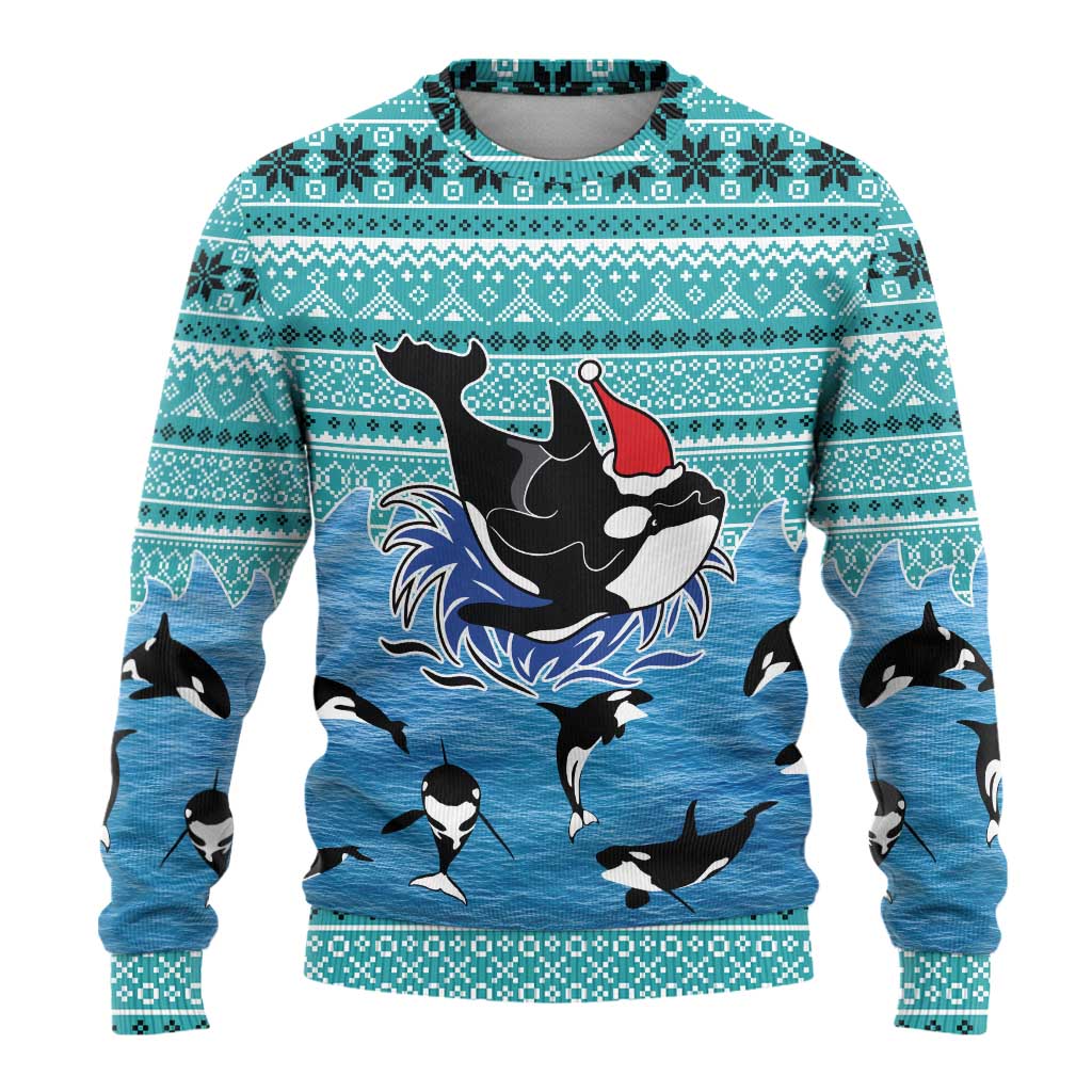 Love Oracle Whale Christmas Ugly Christmas Sweater Xmas Holiday Patterns - Wonder Print Shop
