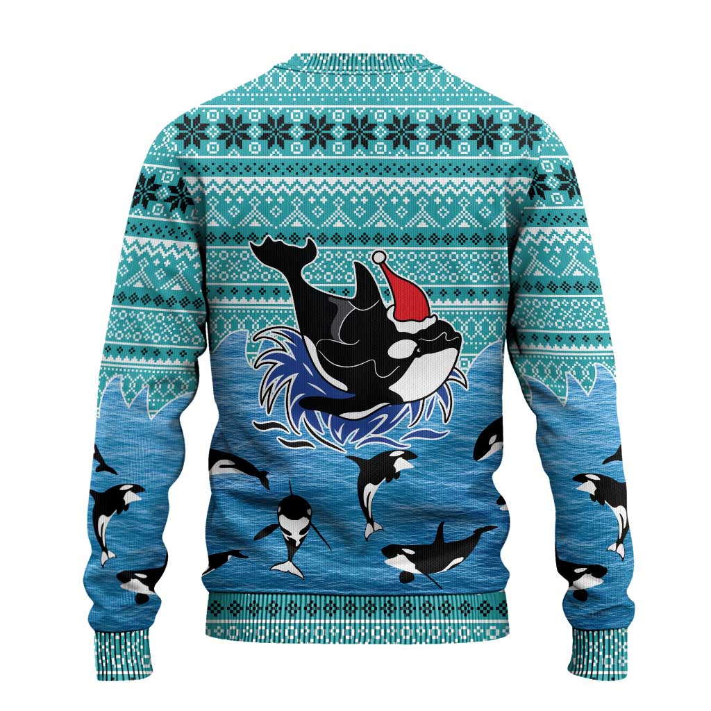 Love Oracle Whale Christmas Ugly Christmas Sweater Xmas Holiday Patterns - Wonder Print Shop