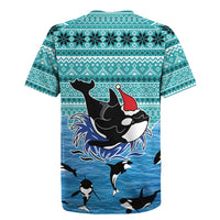 Love Oracle Whale Christmas Rugby Jersey Xmas Holiday Patterns - Wonder Print Shop