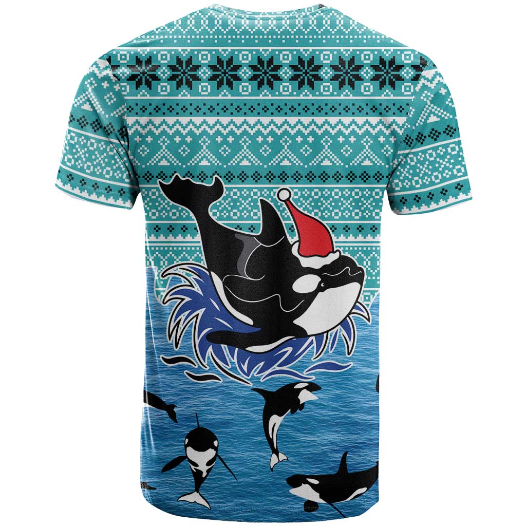 Love Oracle Whale Christmas T Shirt Xmas Holiday Patterns - Wonder Print Shop