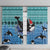 Love Oracle Whale Christmas Window Curtain Xmas Holiday Patterns - Wonder Print Shop