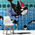 Love Oracle Whale Christmas Window Curtain Xmas Holiday Patterns - Wonder Print Shop