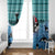 Love Oracle Whale Christmas Window Curtain Xmas Holiday Patterns - Wonder Print Shop