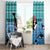 Love Oracle Whale Christmas Window Curtain Xmas Holiday Patterns - Wonder Print Shop