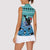 Love Oracle Whale Christmas Women Sleeveless Polo Shirt Xmas Holiday Patterns - Wonder Print Shop