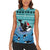 Love Oracle Whale Christmas Women Sleeveless Polo Shirt Xmas Holiday Patterns - Wonder Print Shop
