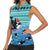 Love Oracle Whale Christmas Women Sleeveless Polo Shirt Xmas Holiday Patterns - Wonder Print Shop
