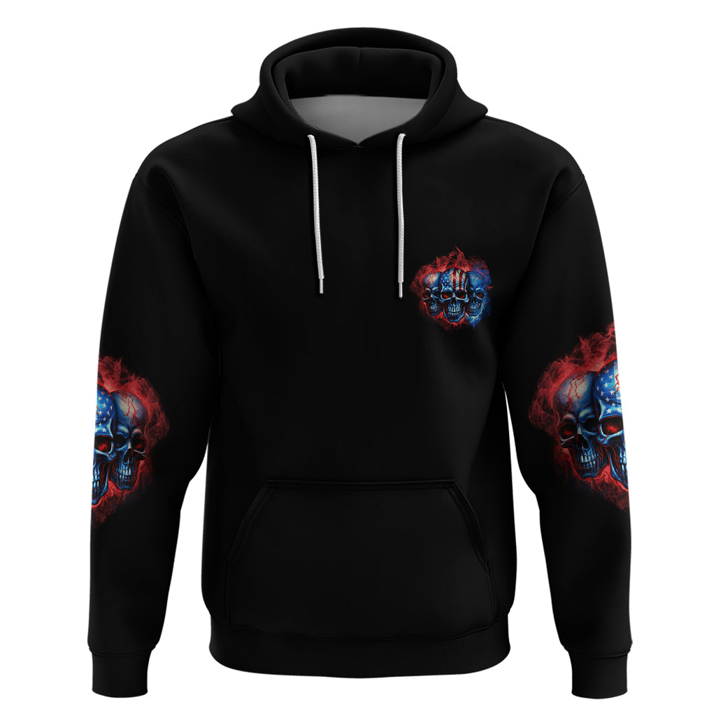 I Have 3 Sides 3 Skulls Hoodie - Wonder Print Shop